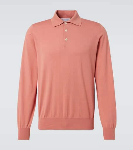 Brunello Cucinelli Cotton polo sweater 1