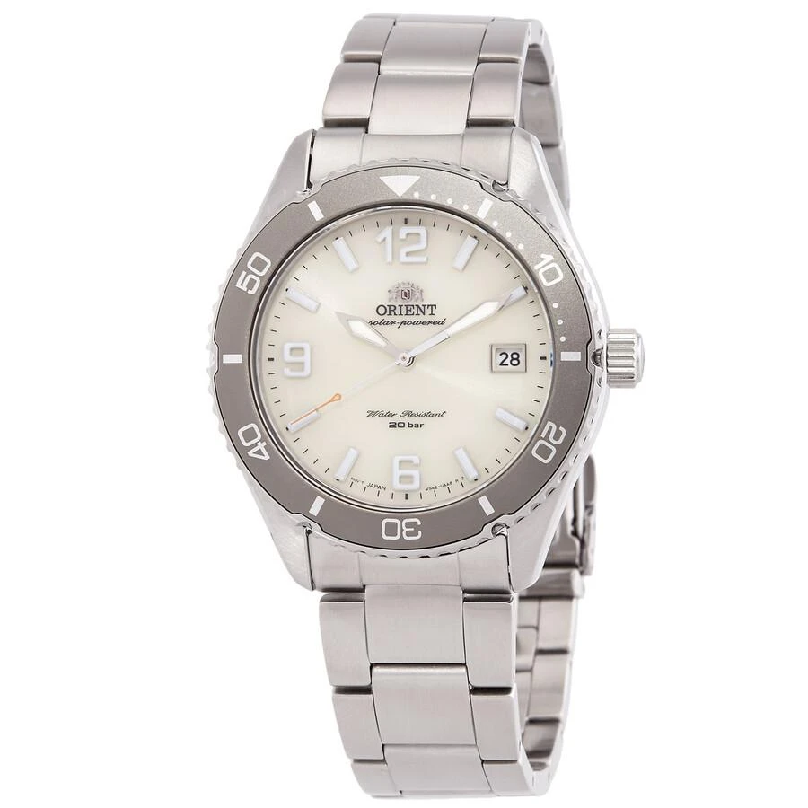 Orient Star Orient Sport Solar Ivory Dial Men's Watch RA-WJ0003S10B 1