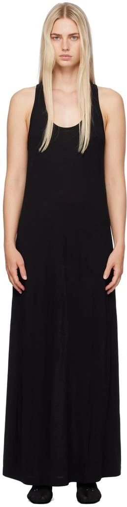 Totême Black Scoop-Neck Maxi Dress 1