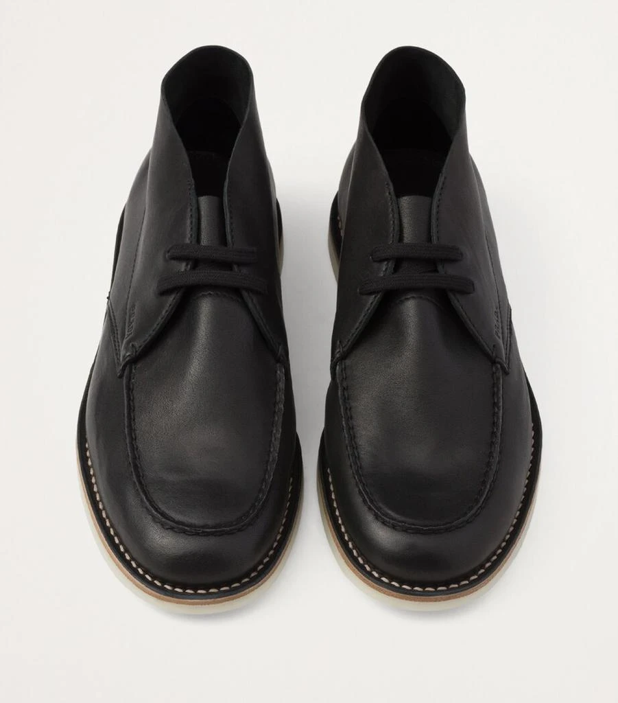 Prada Nappa Leather Chukka Boots 2