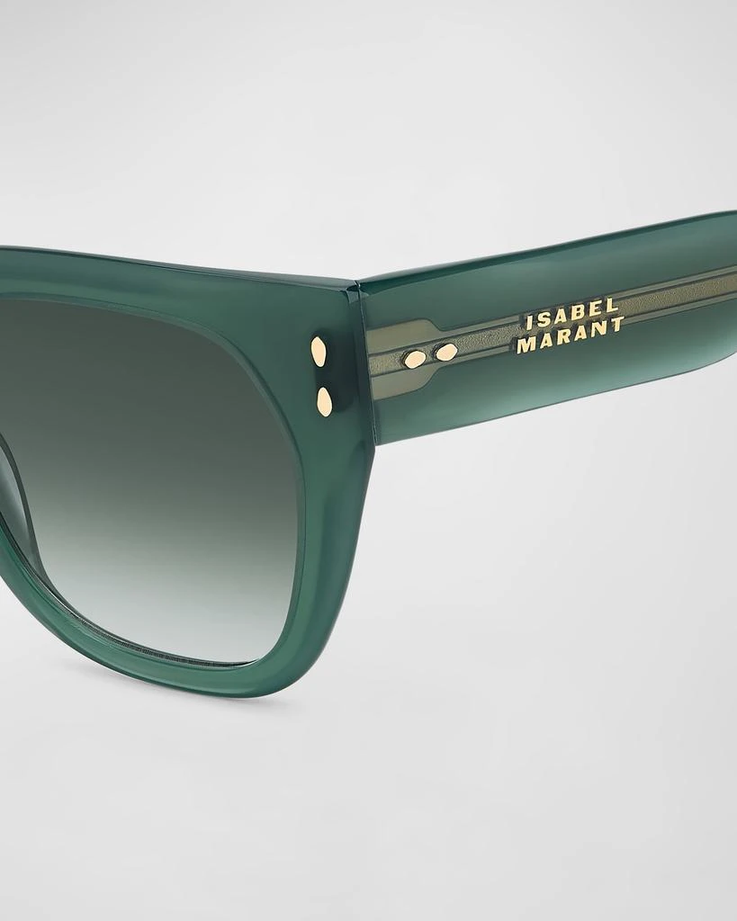 Isabel Marant Logo Acetate Cat-Eye Sunglasses 2