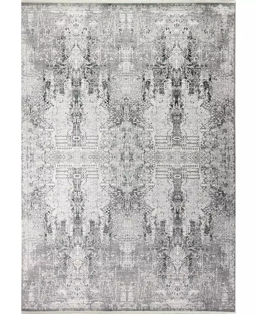 Bashian Rugs Charm Cha-07 Gray 4' x 6' Area Rug