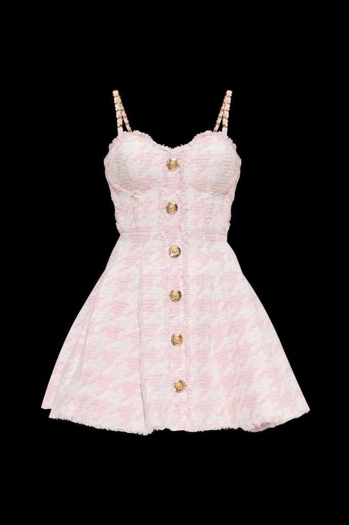 【関税&送料込み】Balmain 'Chiocciola' Dress Balmain chiocciola Button Dress - Dresses & Skirts - BeyondStyle