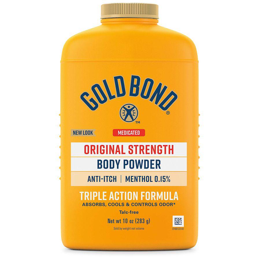 Gold Bond Medicated Original Strength Body Powder, Talc-Free