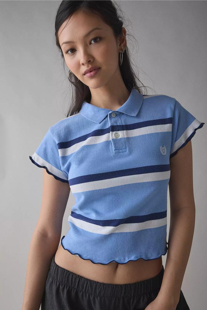 Urban Renewal ReMADE By UO Lettuce Edge Polo Tee