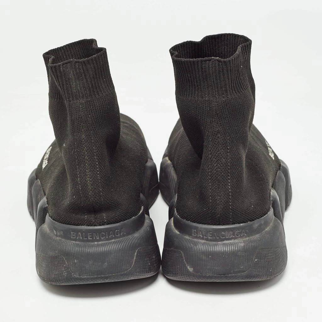 Balenciaga Balenciaga Black Knit Fabric Speed Trainer Sneakers Size 39 5