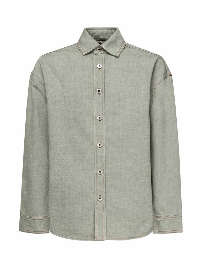 Loewe Cotton-Blend Button-Front Shirt - Shirts - Free