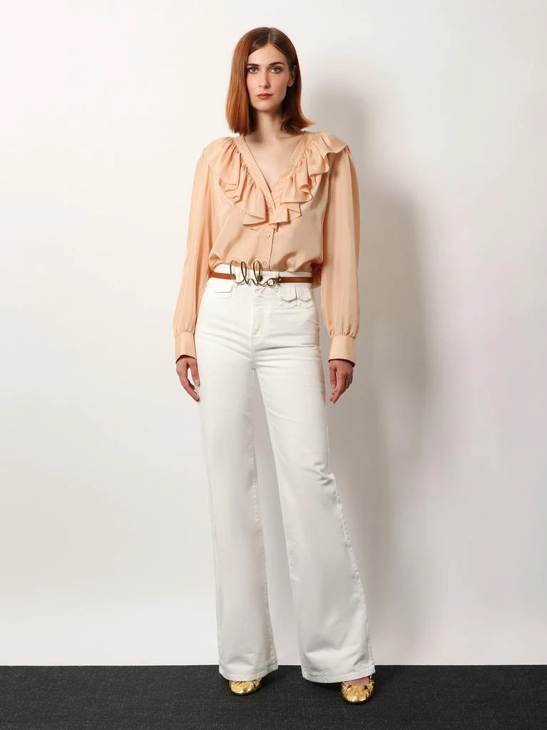 Chloé Silk shirt with rouches 2