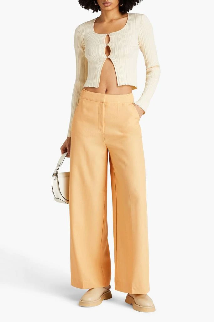 HOLZWEILER Twill wide-leg pants 2