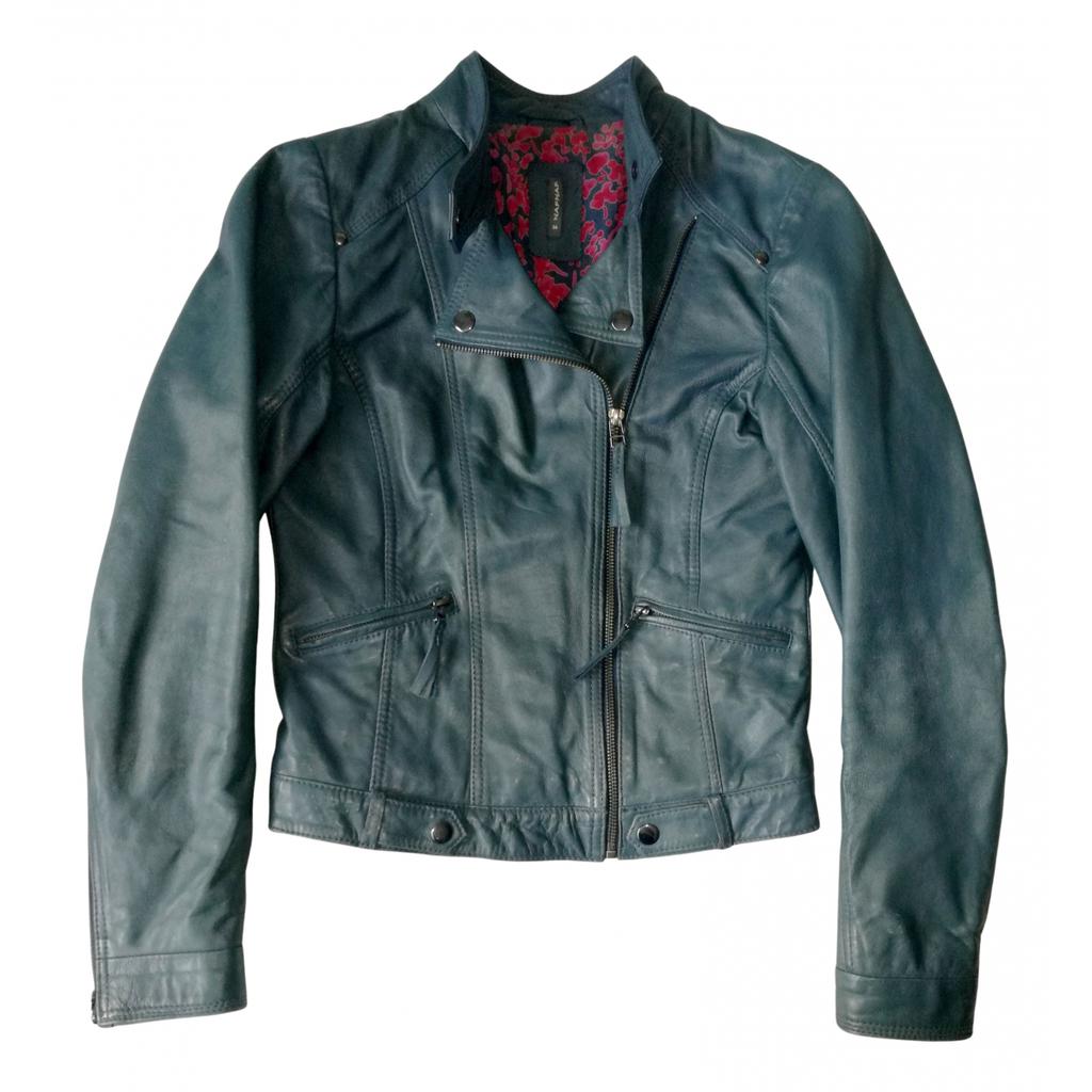 NAF NAF NAF NAF Leather biker jacket