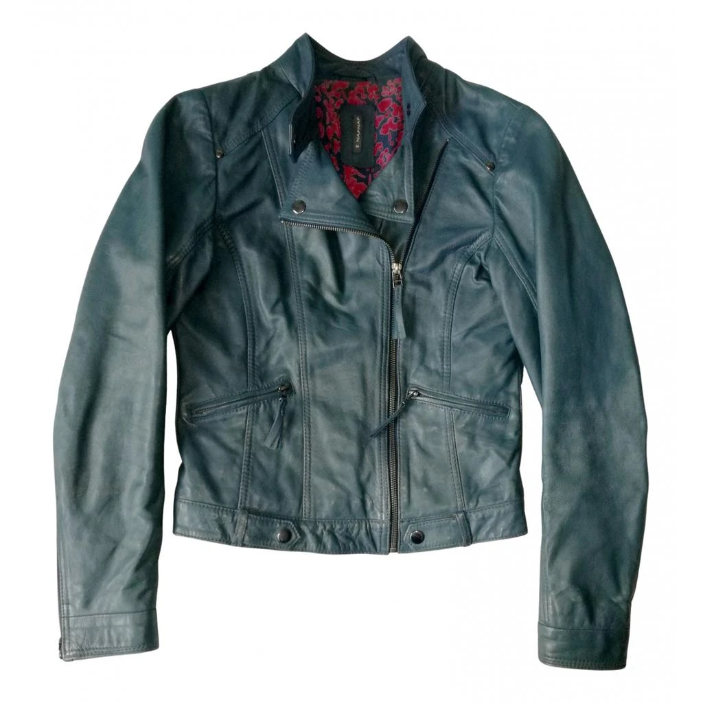 NAF NAF NAF NAF Leather biker jacket 1