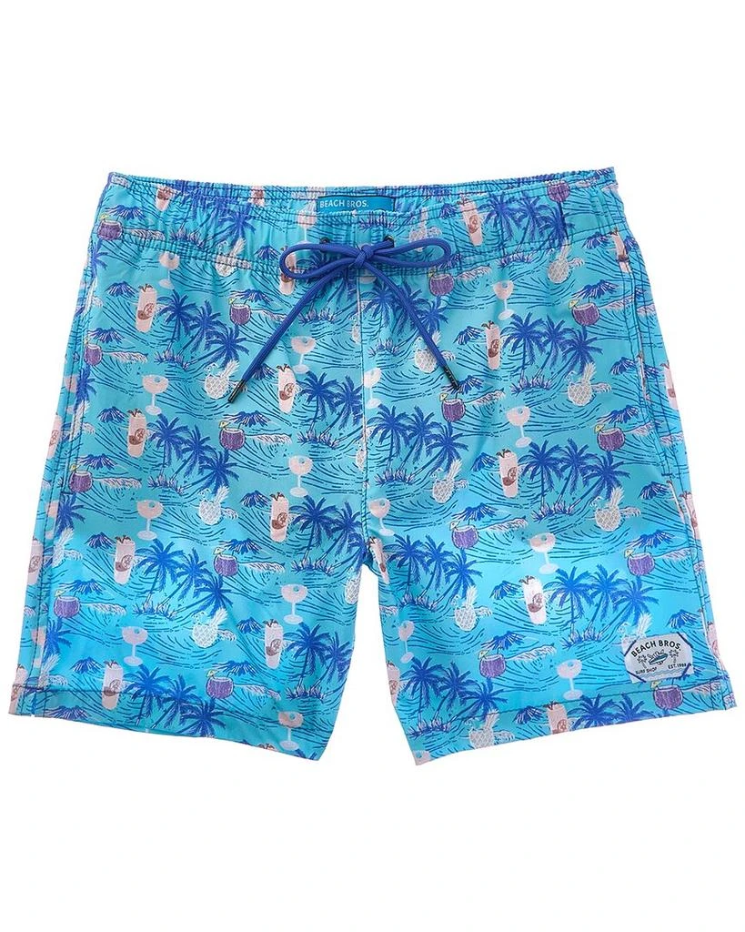 BEACH BROS Beach Drinks Swim Trunk 1