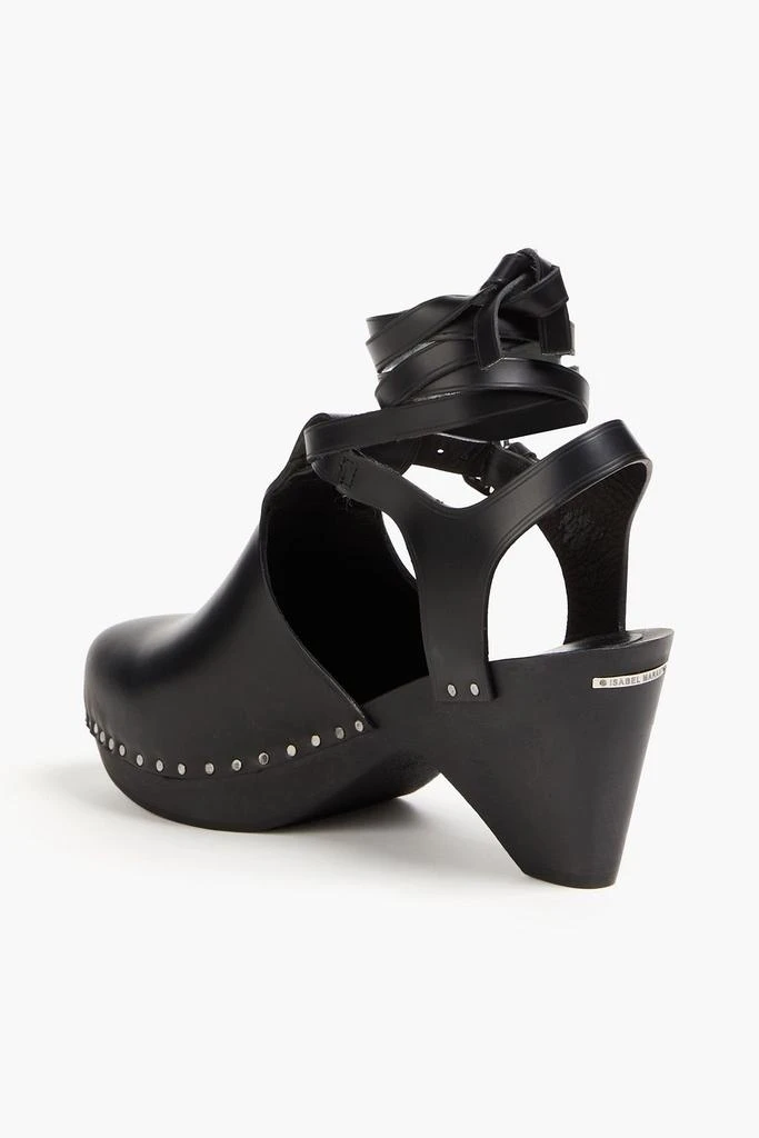Isabel Marant Tulee studded leather clogs 3