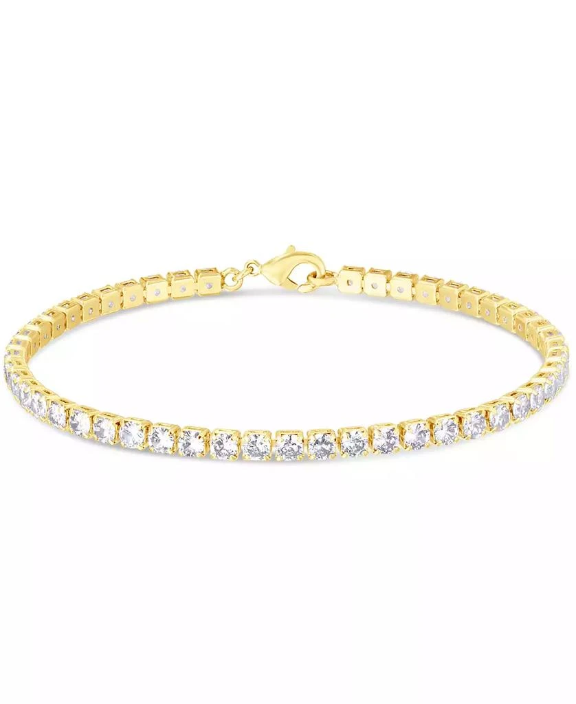 Macy
s Cubic Zirconia (8.82 ct. t.w.) Laydown Bracelet