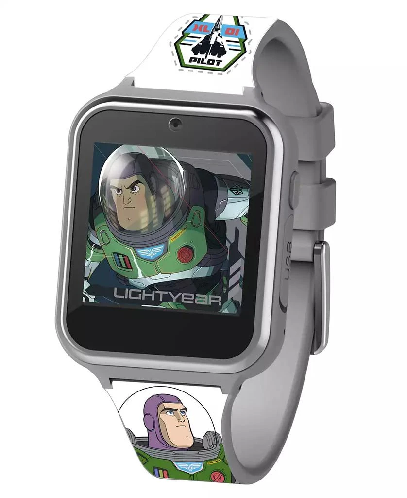Accutime Unisex White Silicone Strap Smart Watch 3