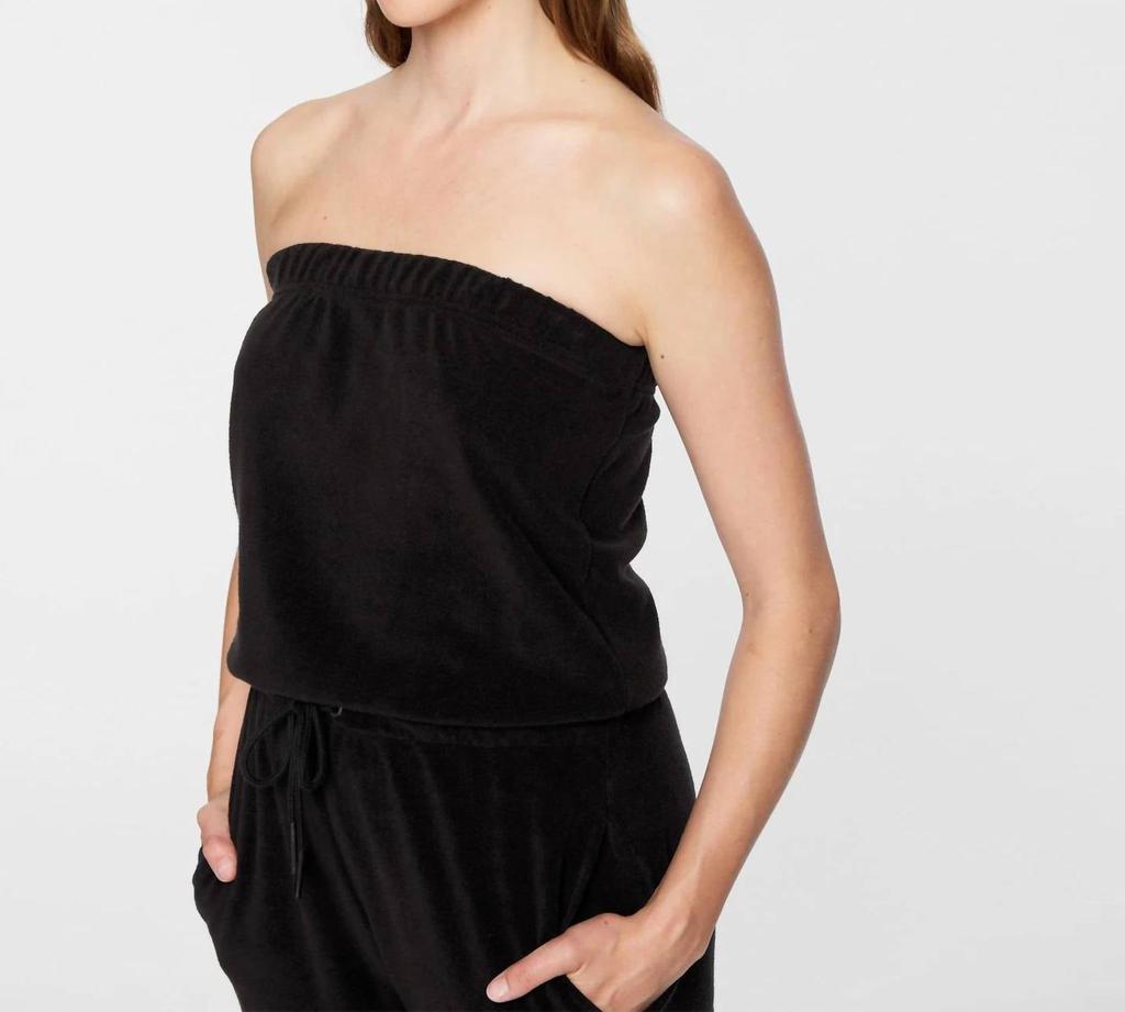 Pam & Gela TERRY CLOTH TUBE JUMPSUIT