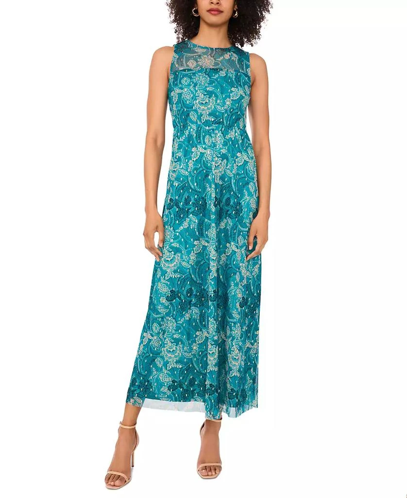 Vince Camuto Women's Printed Maxi Dress 1