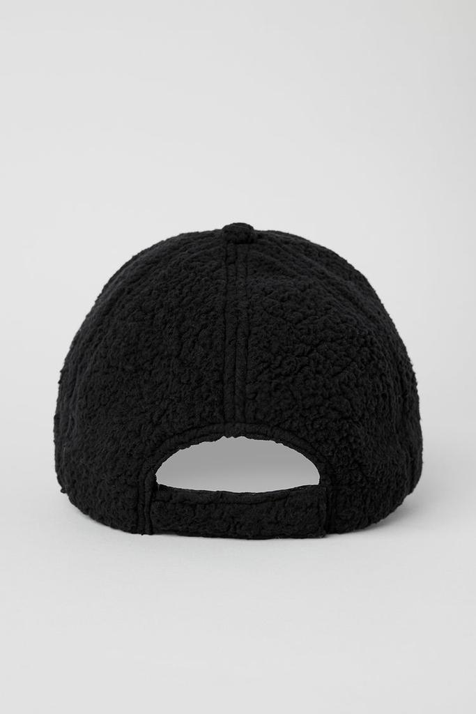 Alo Micro Sherpa Off-Duty Cap - Black