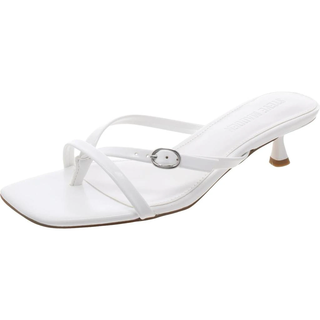 Steve Madden Jana Womens Strappy Faux Leather Mule Sandals 3