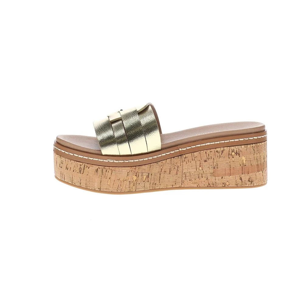 Chinese Laundry Serenna Metallic Platform Wedge Sandals 3
