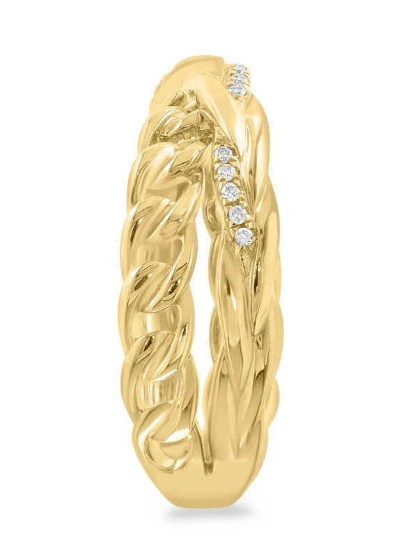 Effy 14K Yellow Gold
0.10 TCW Diamond Ring 3