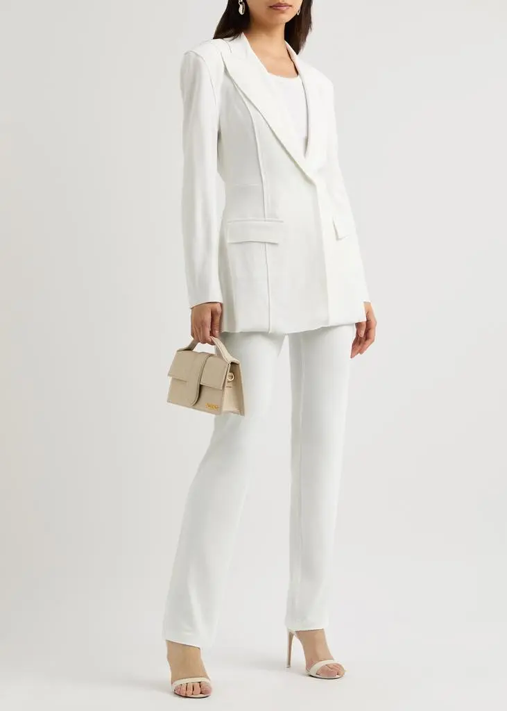 Norma Kamali Bootcut stretch-jersey trousers 4