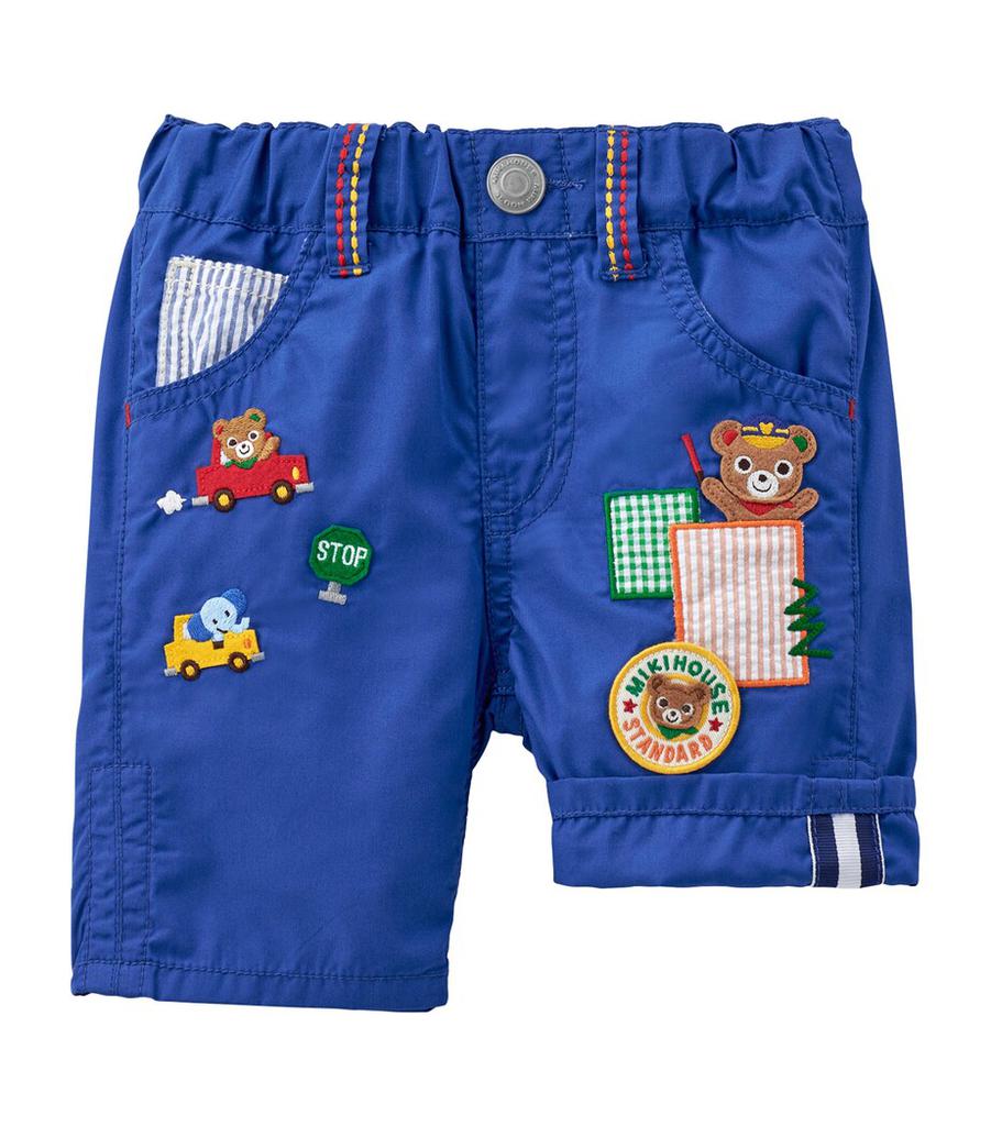 Miki House Appliquéd Shorts (2-11 Years)