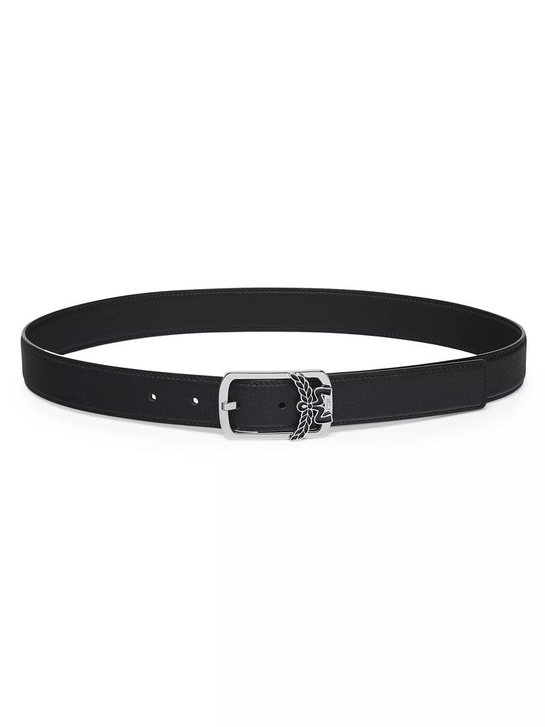 MCM Aren Leather Belt
