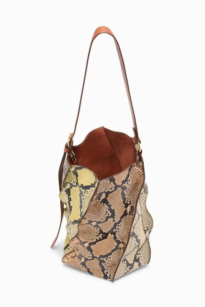 Ulla Johnson Ulla Johnson - Women's Adria Pleated Wave Bucket Bag 3