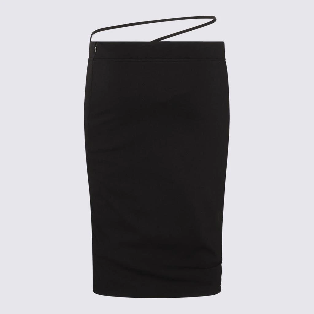 GAUGE81 Gauge81 Black Viscose Dayton Pencil Skirt 2