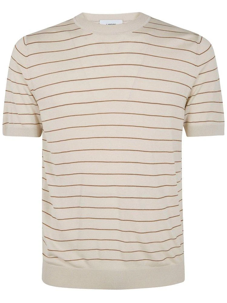 LARDINI Lardini Striped Crewneck T-Shirt