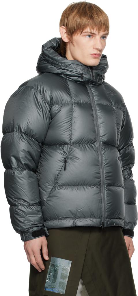 Goldwin Gray Pertex Quantum Down Jacket
