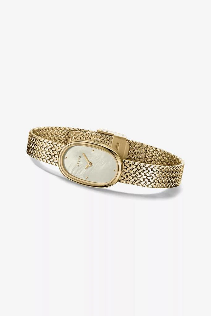 BREDA BREDA Jane Tethered Mesh Bracelet Seiko Quartz 18MM Watch 4