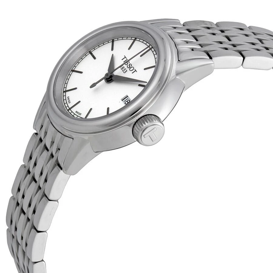 Tissot Carson White Dials Stainless Steel Ladies Watch T0852101101100 2