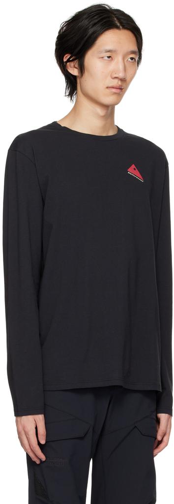 Klättermusen Black Runa Verkstad Long Sleeve T-Shirt