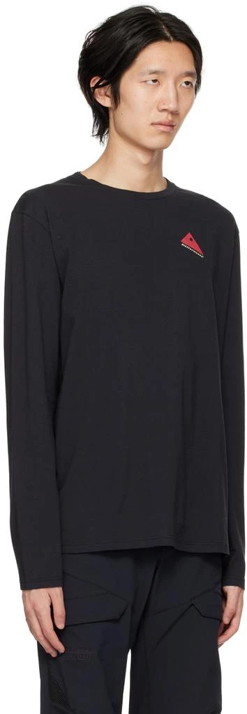 Klättermusen Black Runa Verkstad Long Sleeve T-Shirt 2