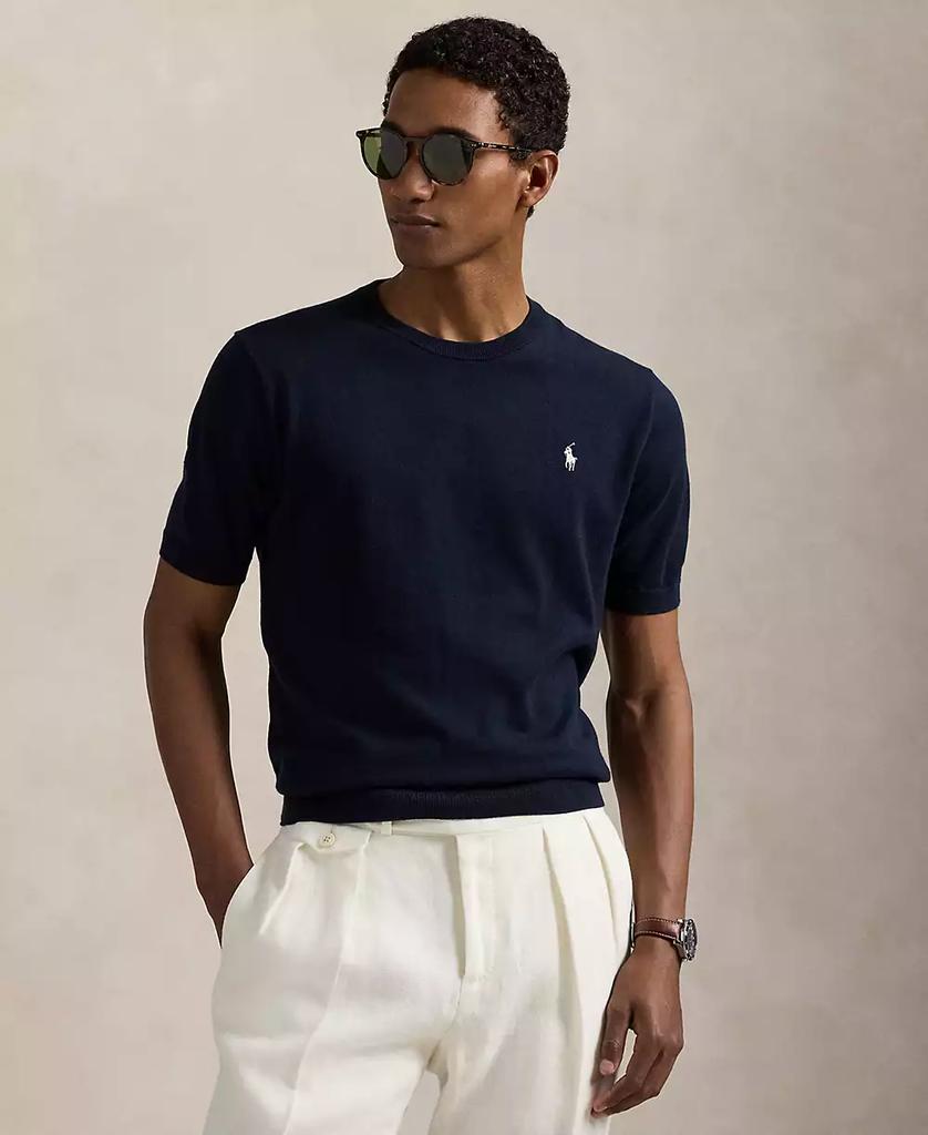 Ralph Lauren Men's Cotton Crewneck Short-Sleeve Sweater