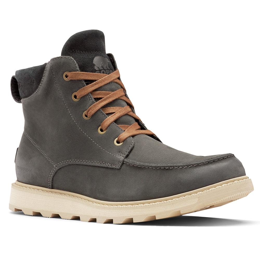 SOREL Madson II Waterproof Moc Toe Lace Up Boots