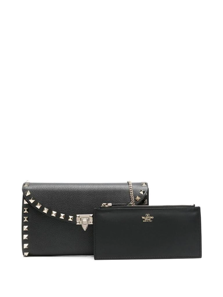 Valentino PORTAFOGLI CON CATENA "ROCKSTUD" IN PELLE 5