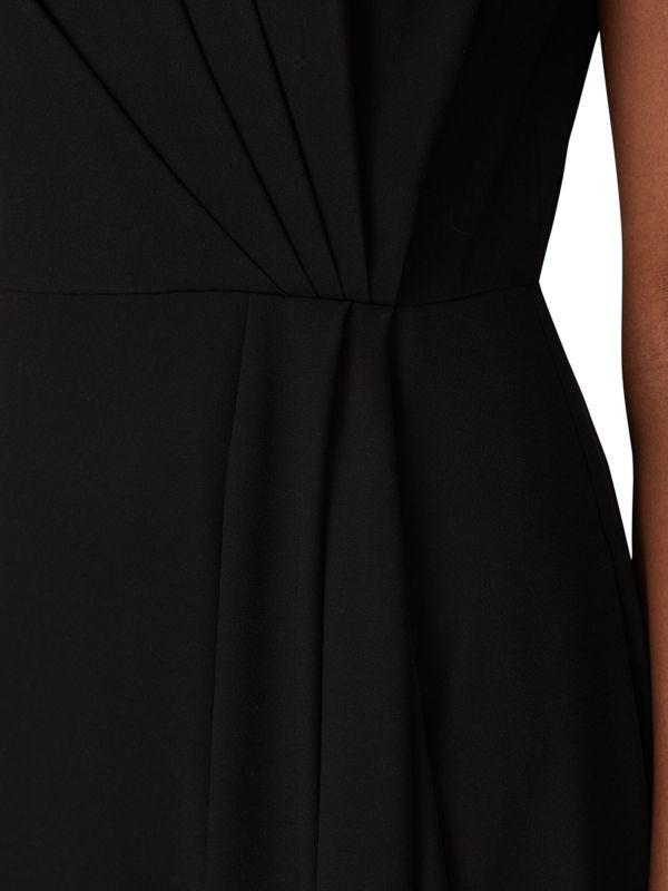 ワンピース Hdxuly Pleats Asymmetry Dress(Black) プリーツアシメントリードレス（ブラック）