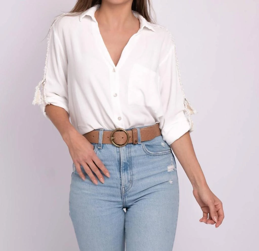Amsterdam Heritage Zoya Braided Leather Belt 5