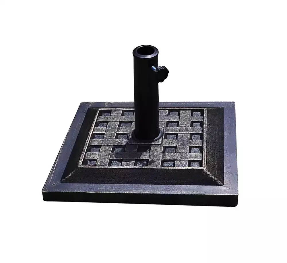 Slickblue Heavy Duty Square Umbrella Base Stand of 30 lbs for Outdoor