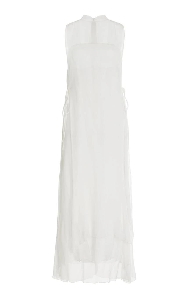 All That Remains All That Remains - Ola Crinkled Silk Maxi Dress - Ivory - AU 14 - Moda Operandi 1