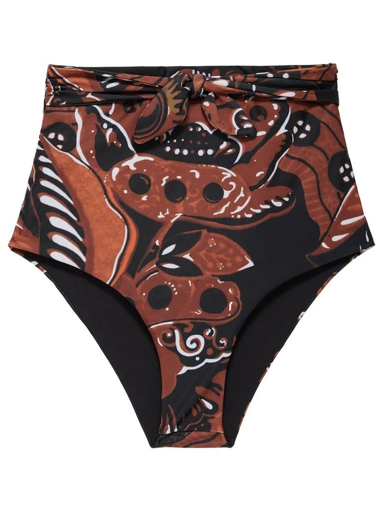 Mara Hoffman Mara Hoffman	Calaia Jay High Waisted Bikini Bottoms 1