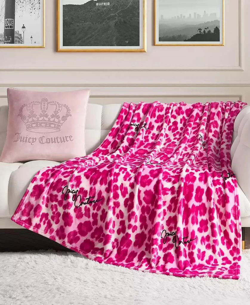Juicy Couture Plush Throw 1