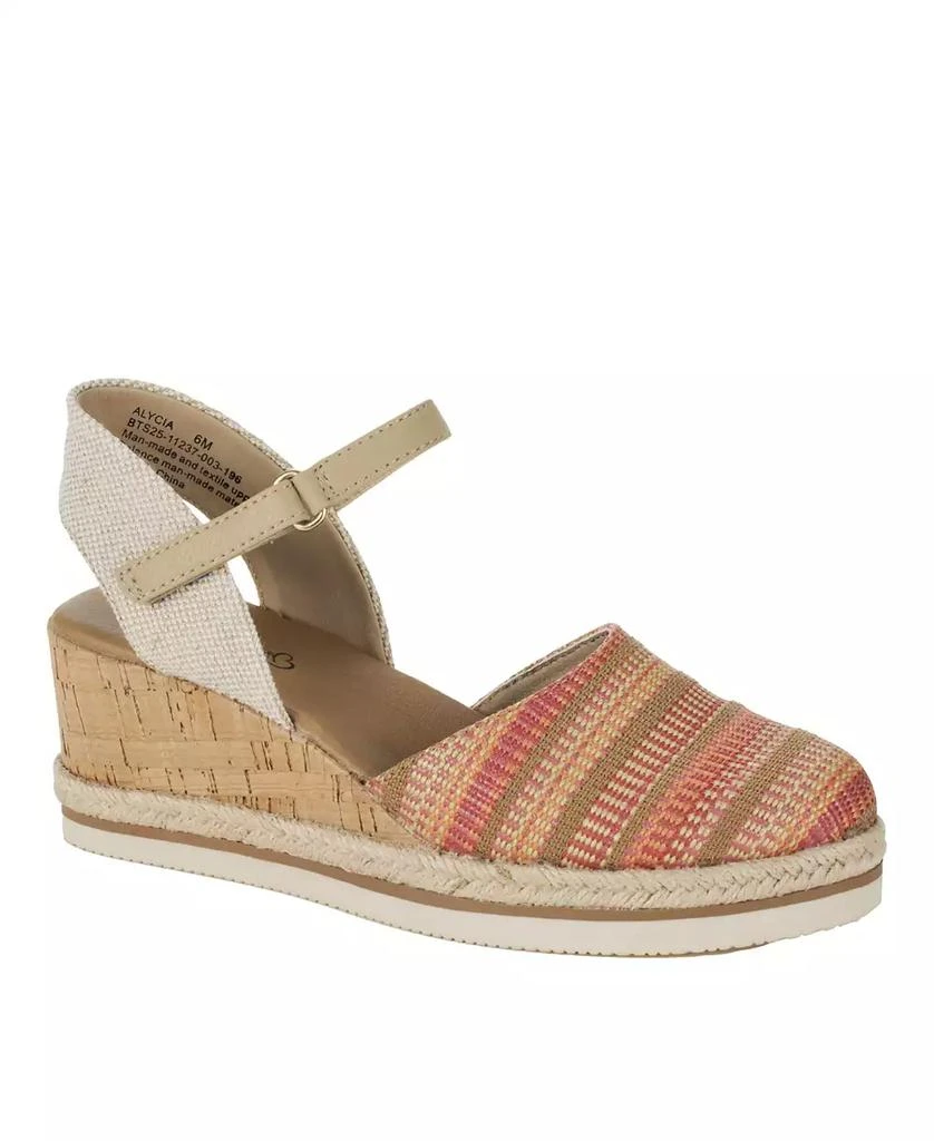 Baretraps Women's Alycia Closed Toe Wedge Sandals 1