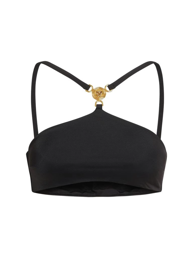 Versace Lycra Halter Neck Bikini Top 1