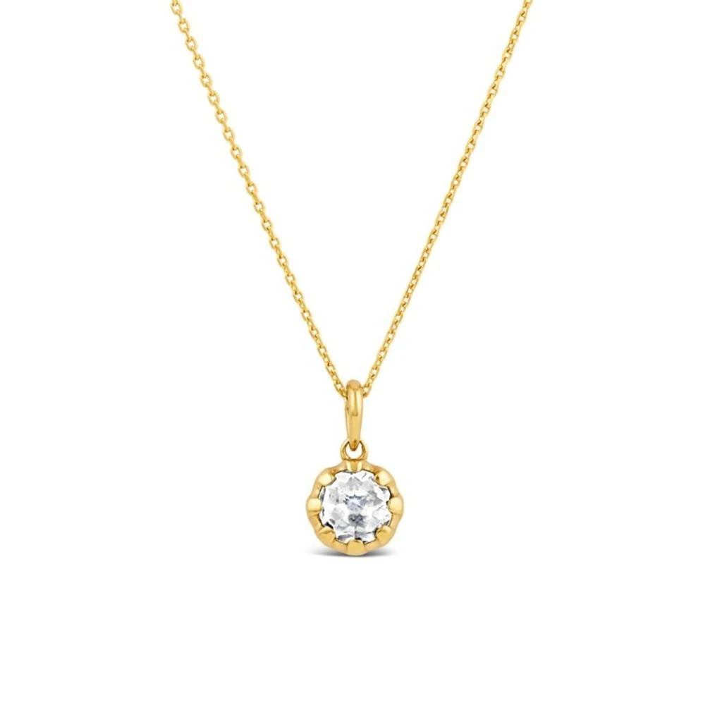 Dinny Hall My world rose cut charm pendant 1