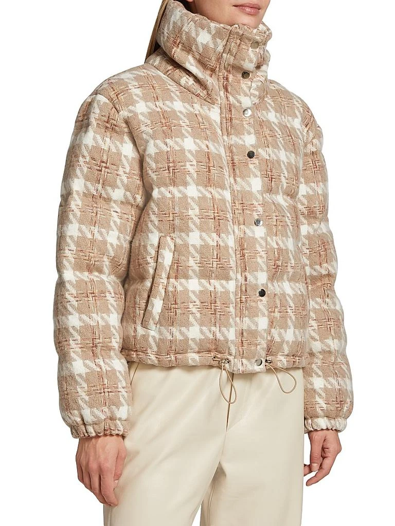 En Saison Arlo Check Puffer Jacket 4