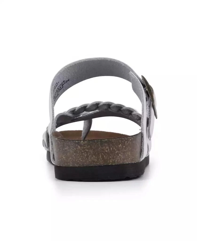 White Mountain Women
s Hazy Footbeds Sandal 9